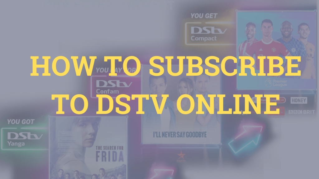 How to subscribe to DSTV