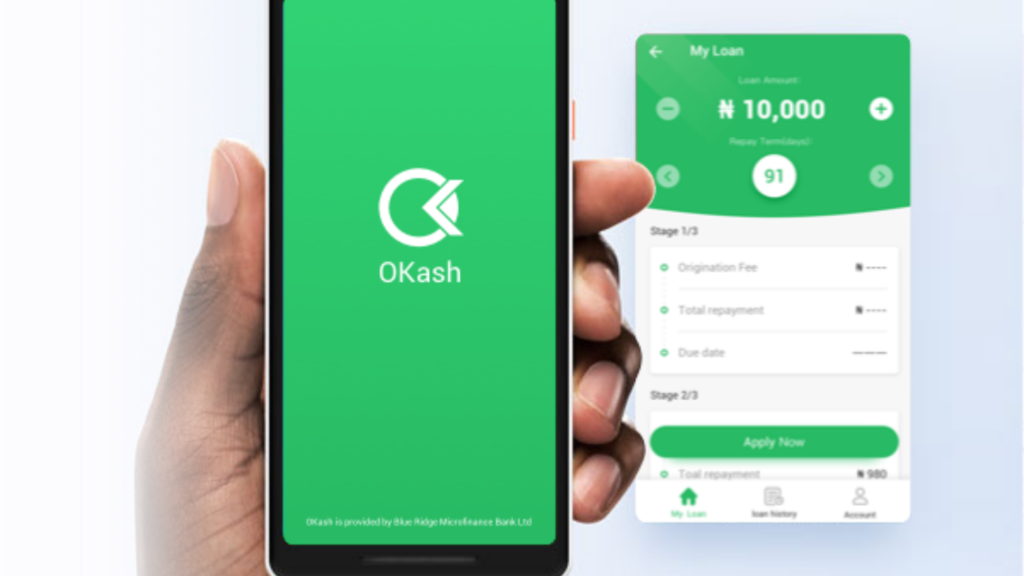 how to get okash loan