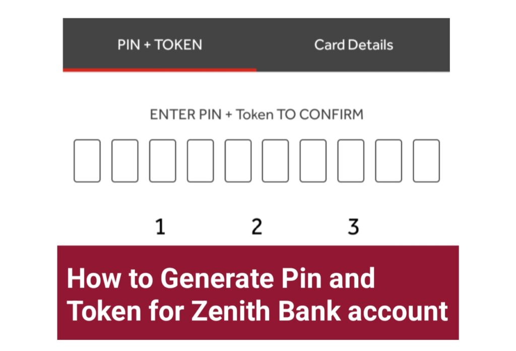 How to Generate Pin + Token for Zenith Bank without Hardware