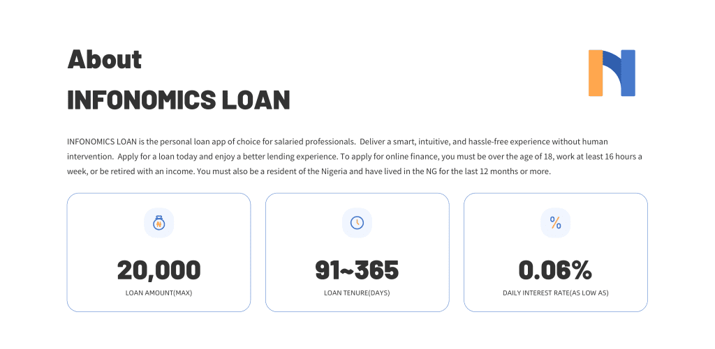 Infonomics Loan Login With Phone Number, Email, Online Portal, Website