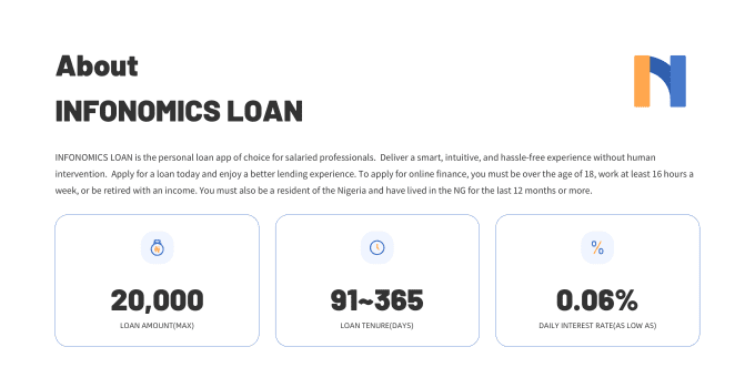 Infonomics Loan Login With Phone Number, Email, Online Portal, Website